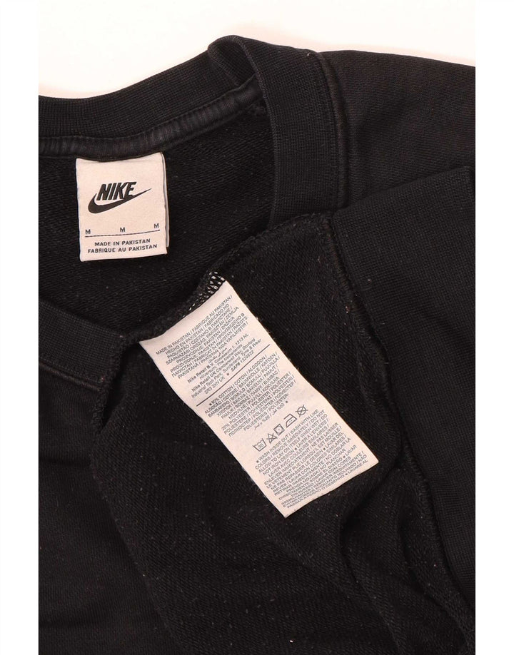 Pulover Nike pentru femei, UK 14, bumbac mediu negru