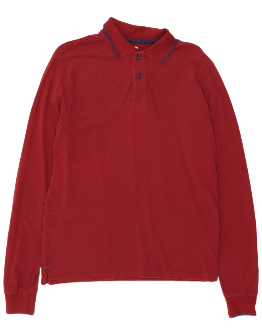 NORTH SAILS Tricou polo cu mânecă lungă pentru bărbați, roșu mic