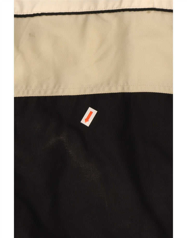 Jachetă de schi vintage pentru bărbați IT 48 Medium Black Colorblock Poliester