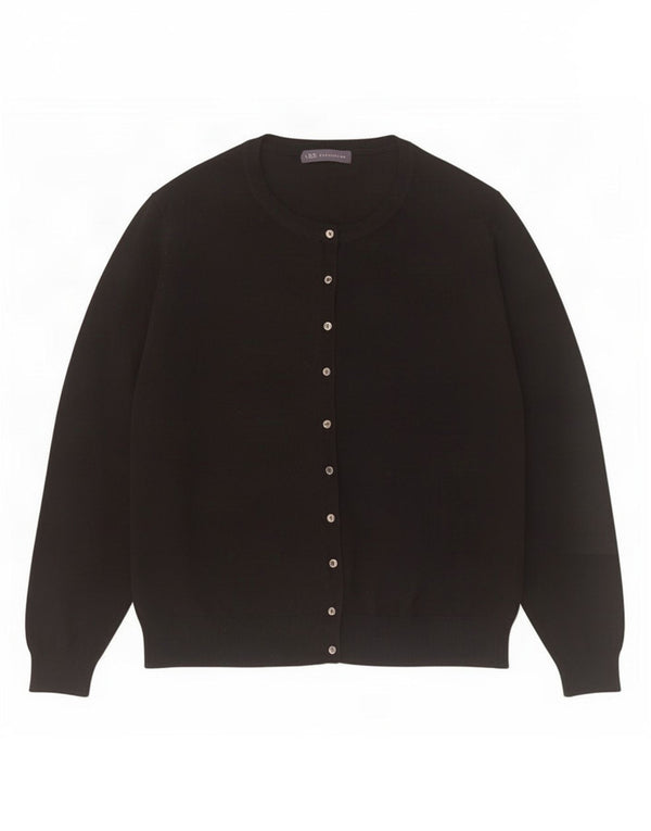 Pulover cardigan pentru femei Marks & Spencer UK 20 2XL Viscoză neagră