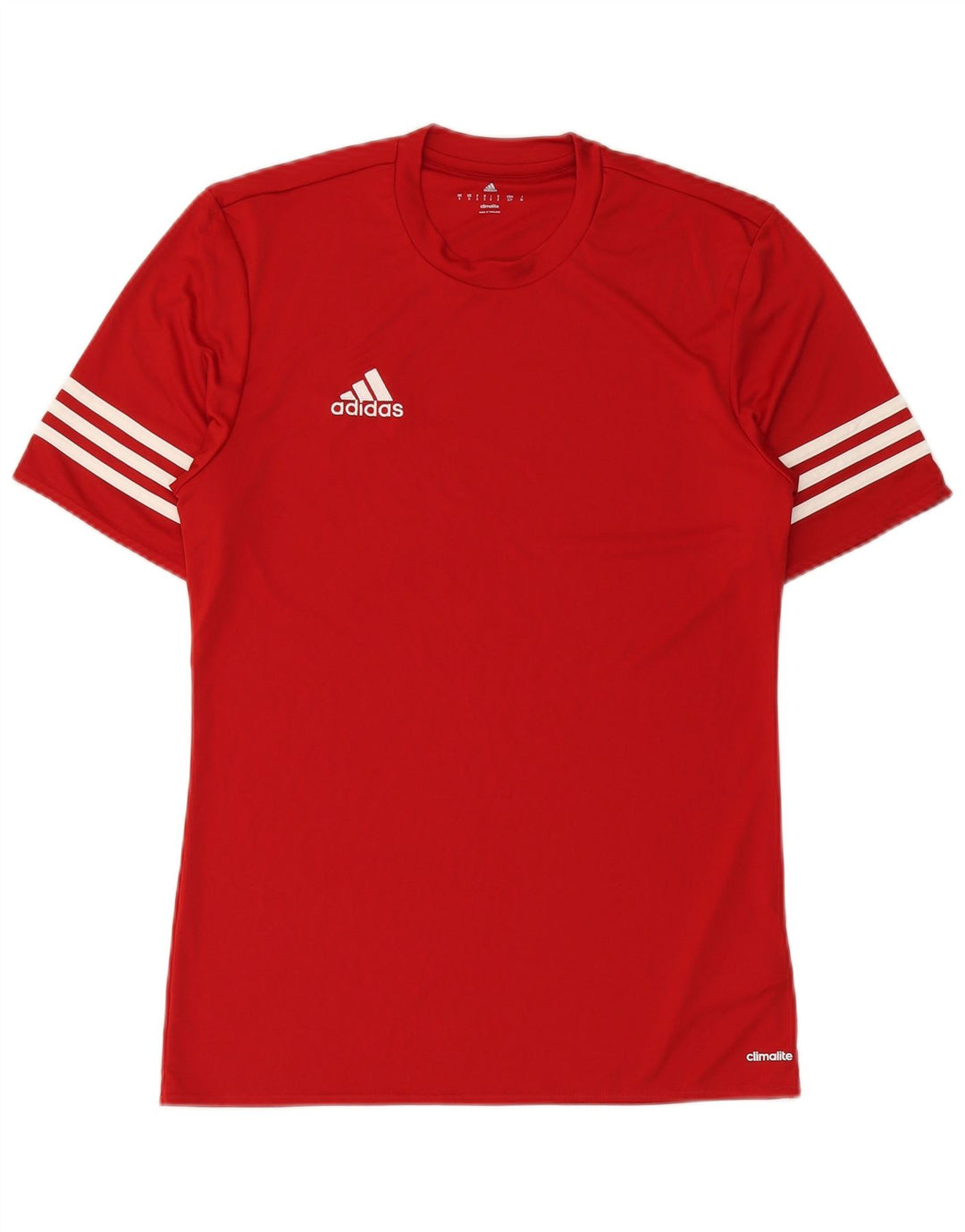 Tricou ADIDAS Climalite pentru bărbați Top mic poliester roșu