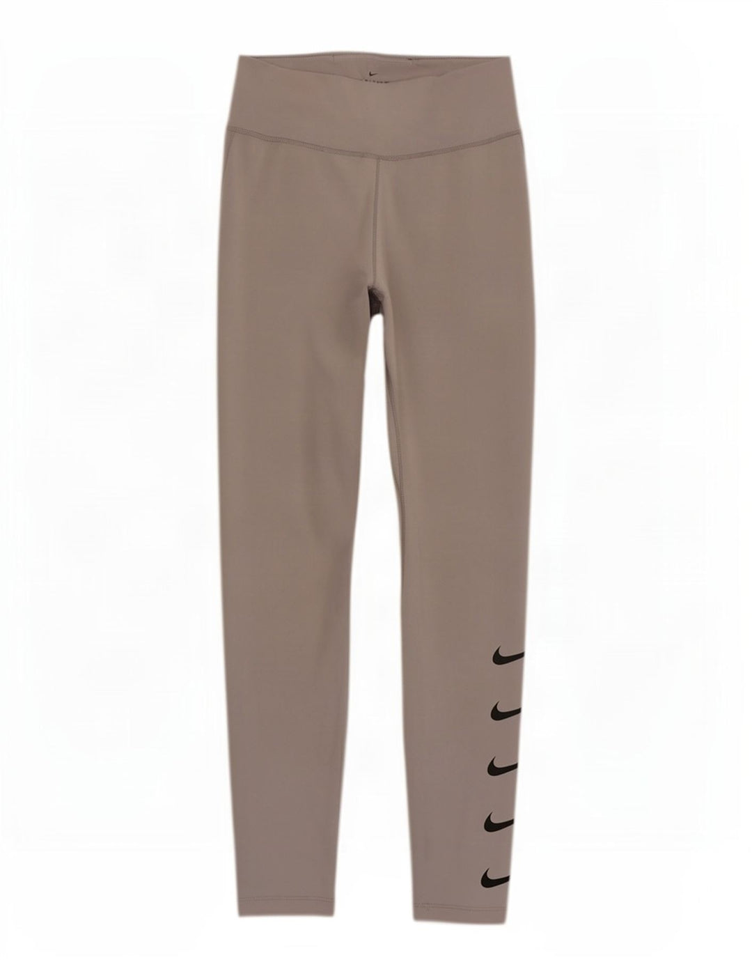 Leggings grafic Nike Dri Fit pentru femei UK 12 Medium Gri Poliester