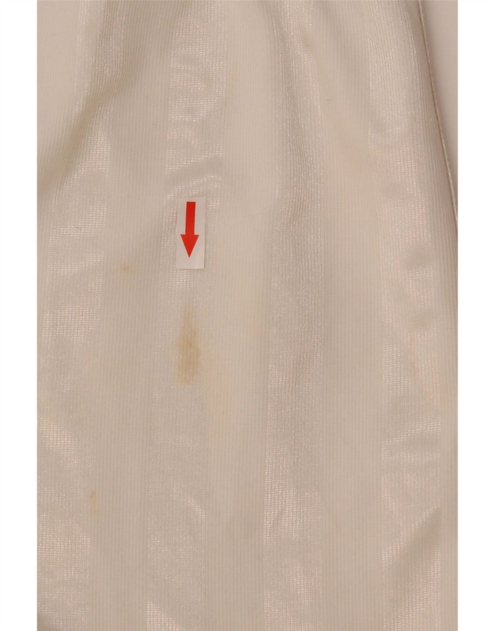 Pantaloni scurti sport Nike pentru bărbați, poliester cu dungi albe mici