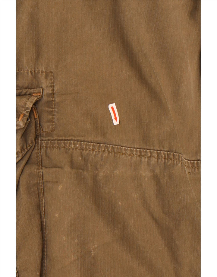 Pantaloni scurți cargo Marlboro Classics pentru bărbați W38 XL din bumbac kaki