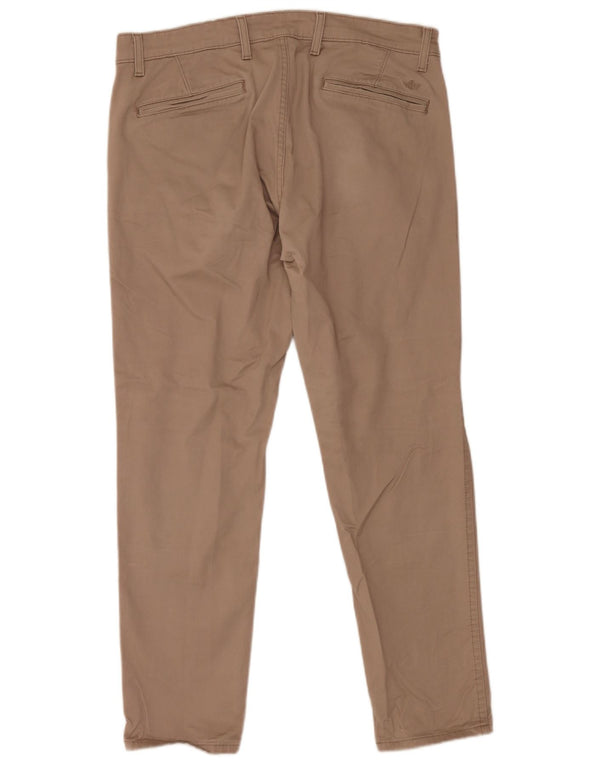 Pantaloni chino subțiri Dockers pentru bărbați L36 L30 bumbac bej