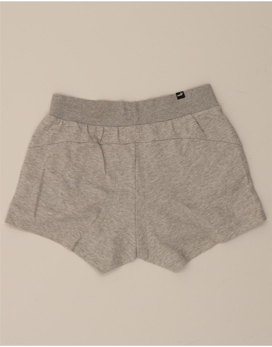 PUMA Womens Sport Shorts Small W28 Grey Cotton Vintage Puma and Second-Hand Puma from Messina Hembry 
