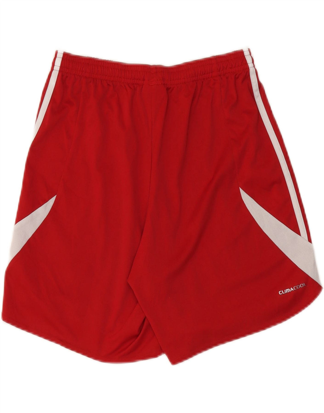 Pantaloni scurți sport pentru bărbați Adidas Climacool, roșu, poliester color bloc