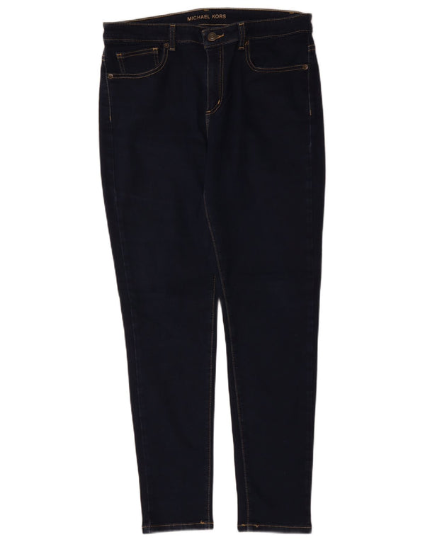 Blugi skinny pentru femei Michael Kors W32 L29 bleumarin