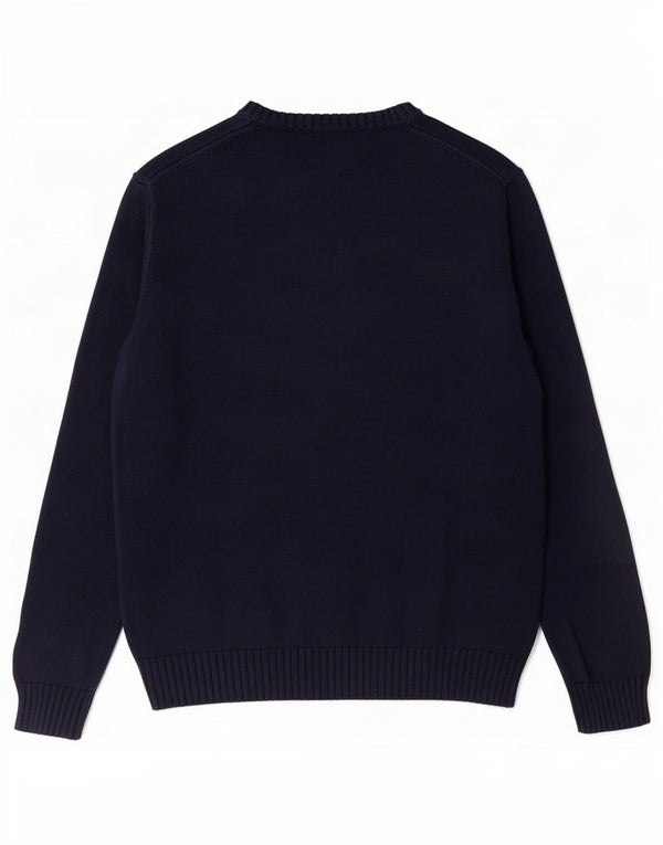 Pulover Polo Ralph Lauren pentru bărbați, cu gât de barca, bumbac mare, albastru