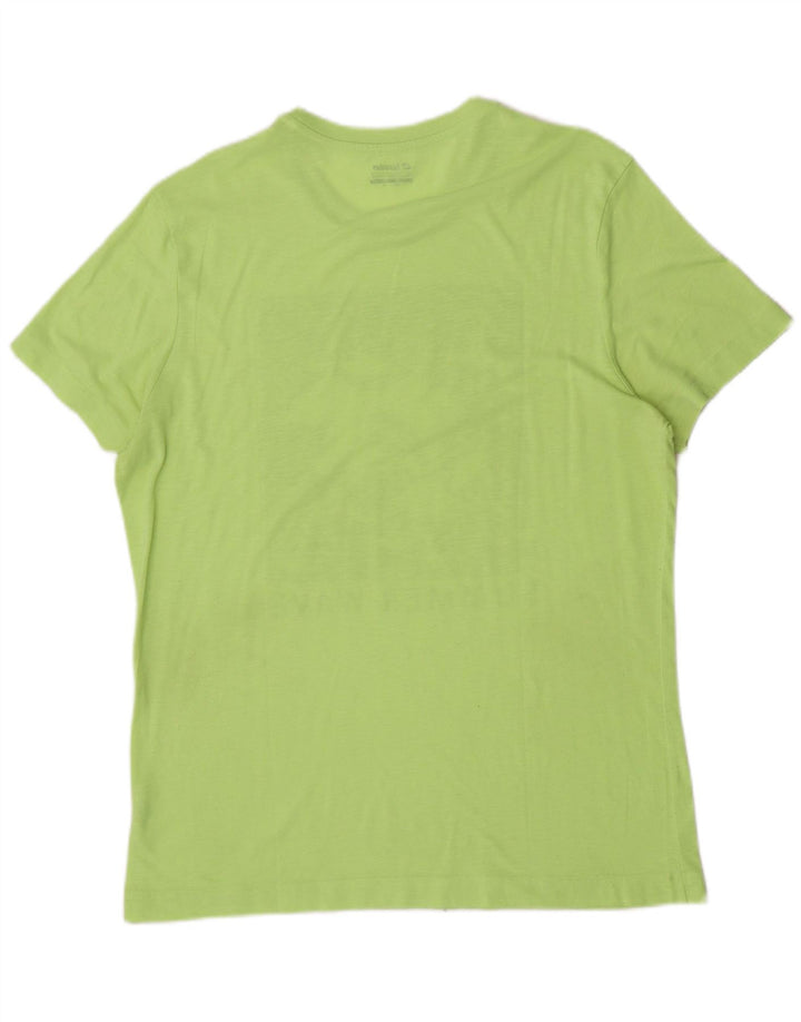 Tricou grafic pentru bărbați Lotto Top XL Poliester verde
