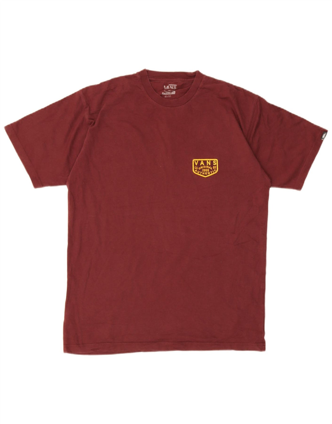 Tricou grafic Vans pentru bărbați Top Medium Maroon