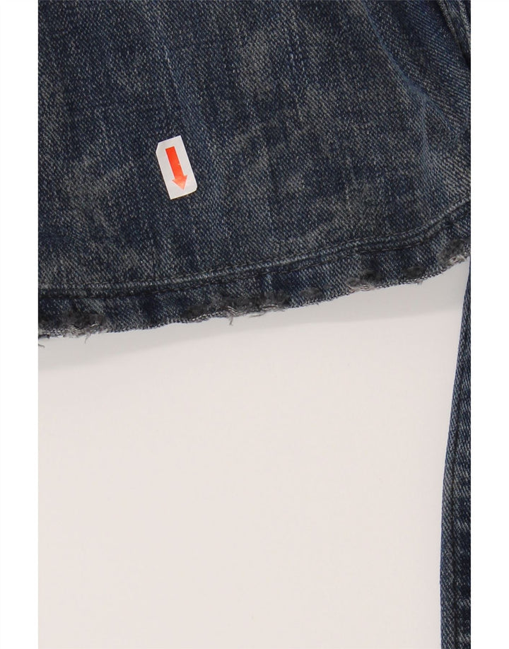 WRANGLER Mens Ace Straight Jeans W33 L28 Blue Cotton