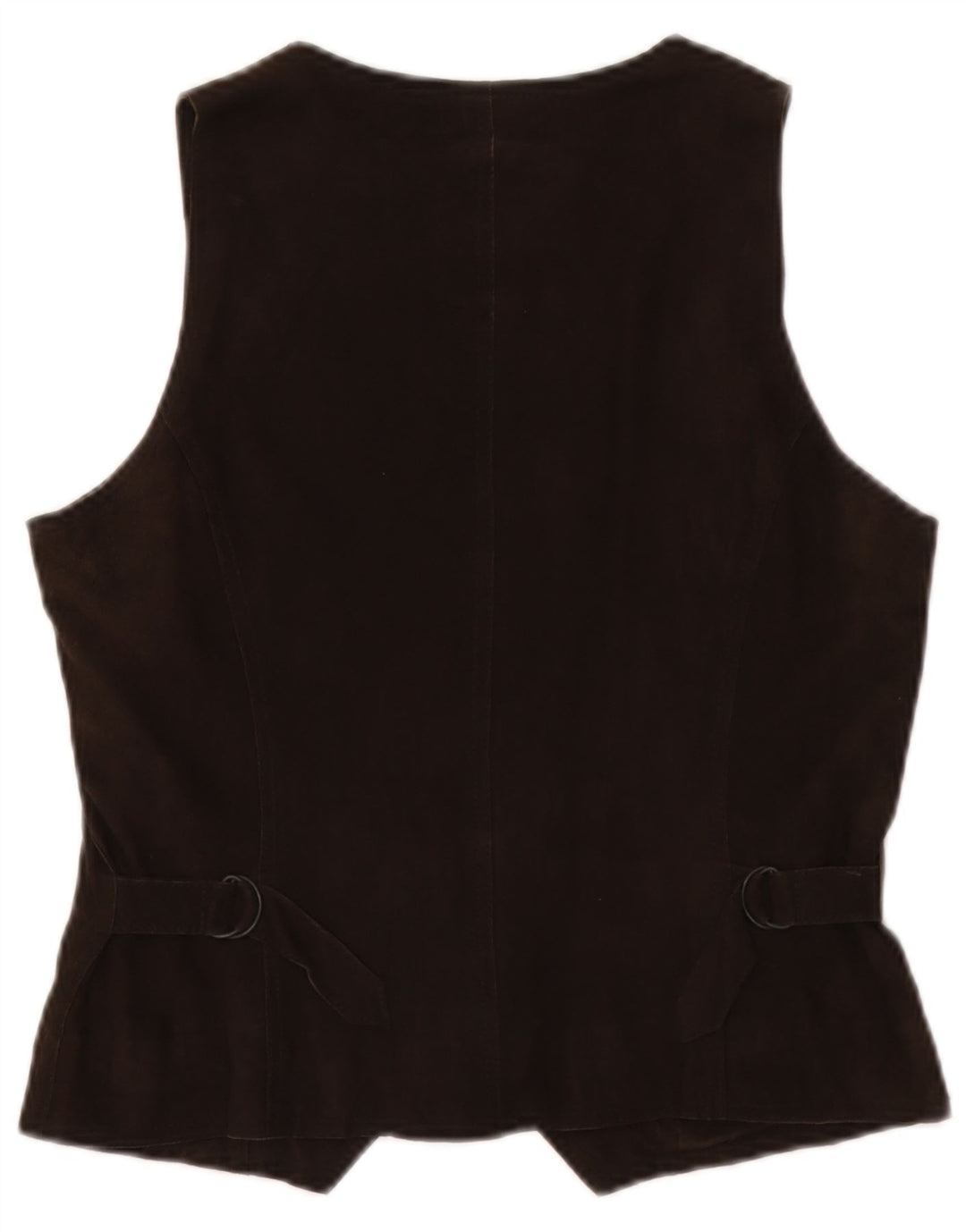 Marc O'Polo Gilet de piele intoarsa pentru femei EU 38 Maro Mediu Piele