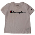 Tricou grafic CHAMPION Băieți Top 4-5 Ani Bumbac Alb