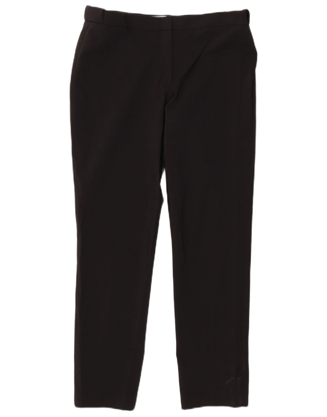 Pantaloni chino slim pentru femei Calvin Klein US 8 Medium W33 L29 bumbac negru