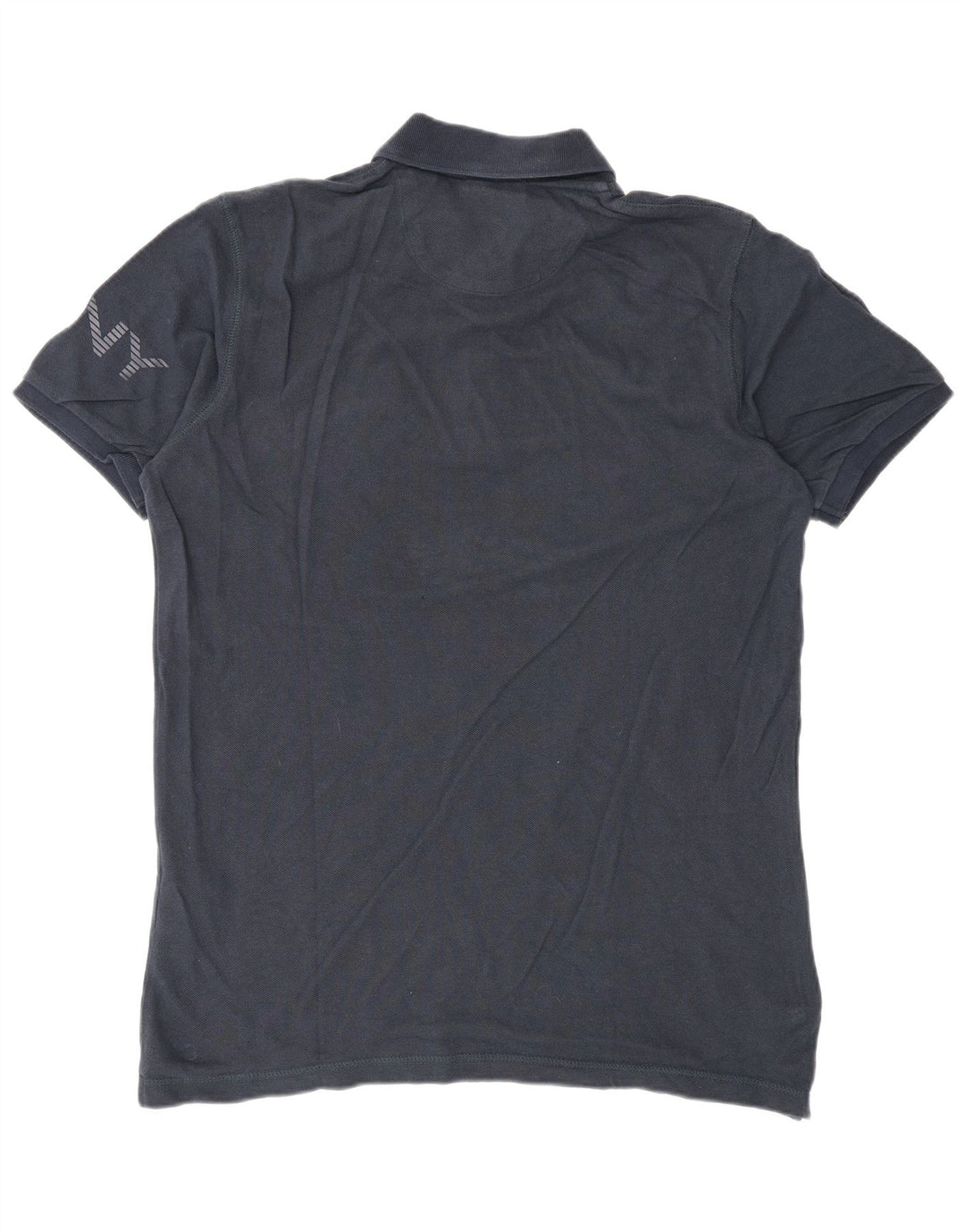 Tricou polo cu grafic Dkny pentru bărbați, bumbac, albastru bleumarin