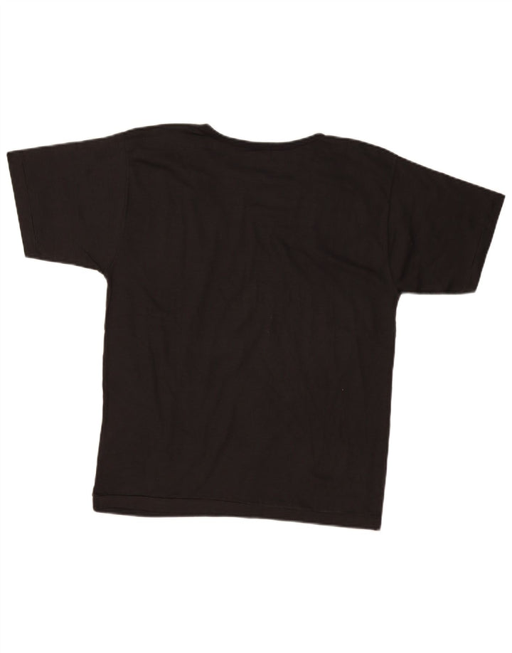 Tricou cu grafic vintage pentru femei Top UK 14 Medium Black
