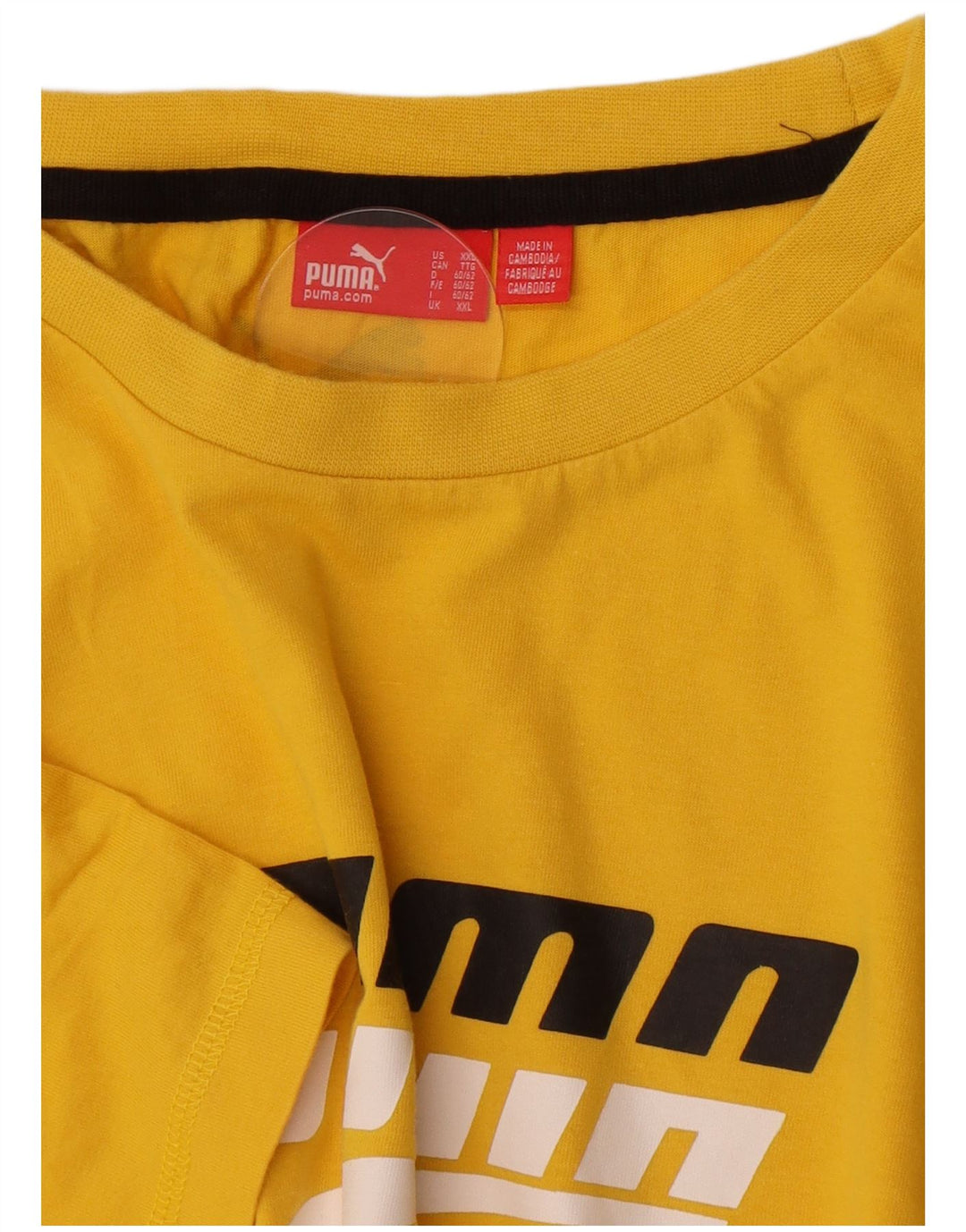 Tricou grafic Puma pentru bărbați Top 2XL Galben