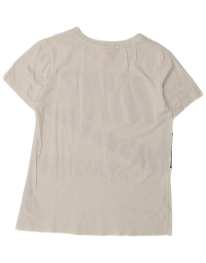Tricou grafic pentru bărbați NIKE Top mic, alb, bumbac