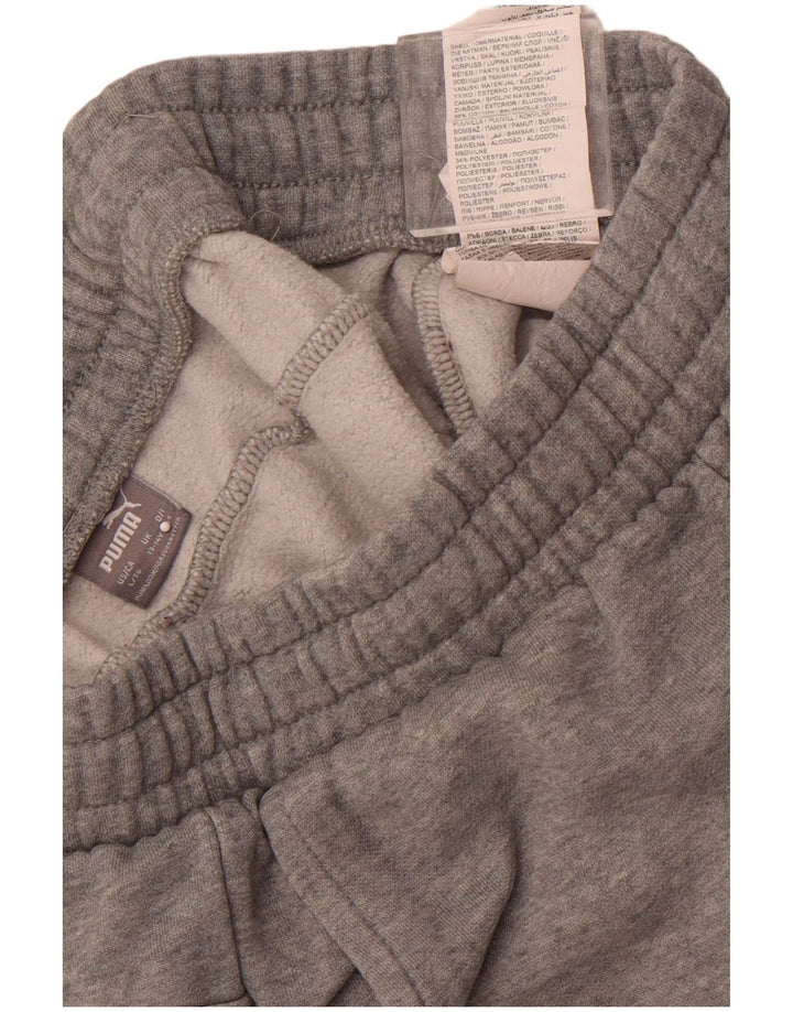 Pantaloni de trening PUMA băieți Joggeri 13-14 ani bumbac gri