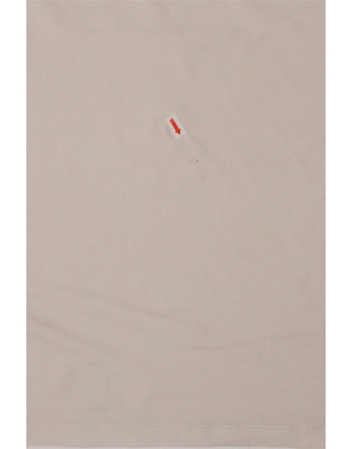 PUMA Boys Polo Shirt 13-14 Years White Colourblock Vintage Puma and Second-Hand Puma from Messina Hembry 