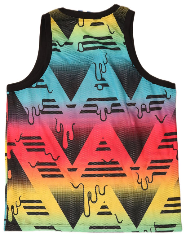 Vestă pentru bărbați Adidas cu model abstract, poliester multicolor mare