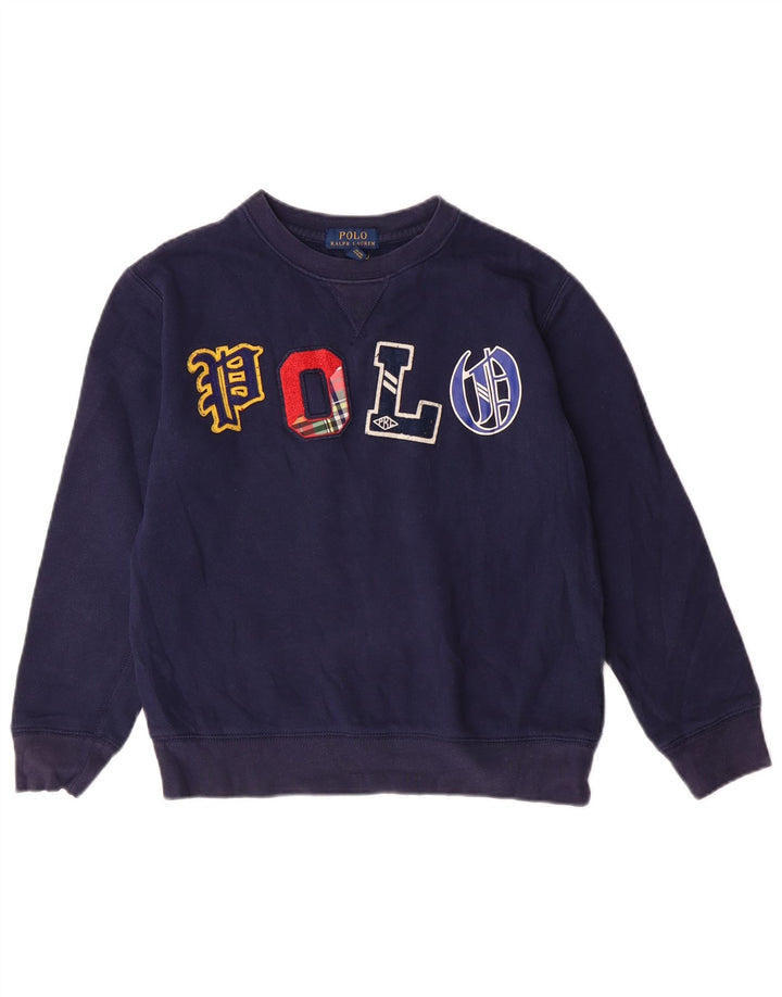 Polo Ralph Lauren Băieți Pulover Pulover 10-11 Ani Mediu Bleumarin