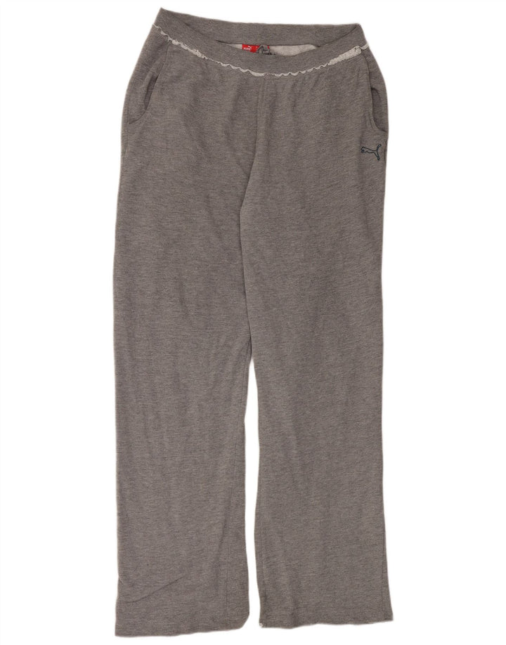 Pantaloni de trening Puma pentru femei UK 16, mare, gri bumbac