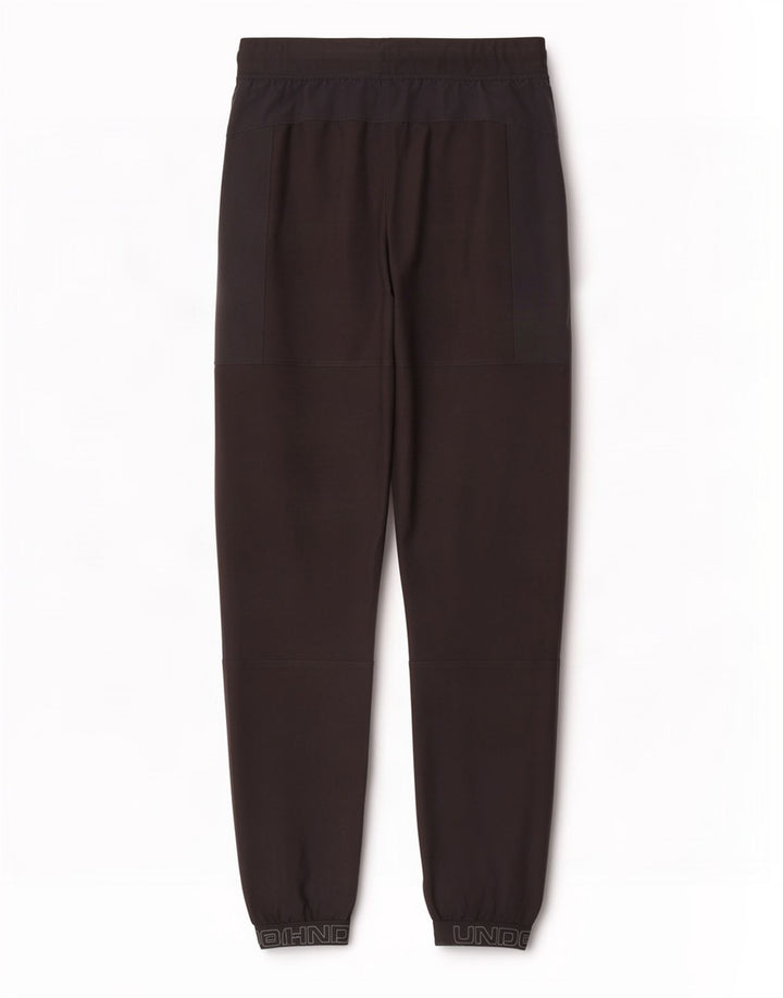 Pantaloni de trening grafic pentru bărbați Under Armour Pantaloni de jogging Poliester mediu negru