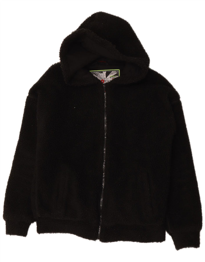 Jachetă fleece cu glugă pentru bărbați Mistral UK 38 Poliester mediu negru