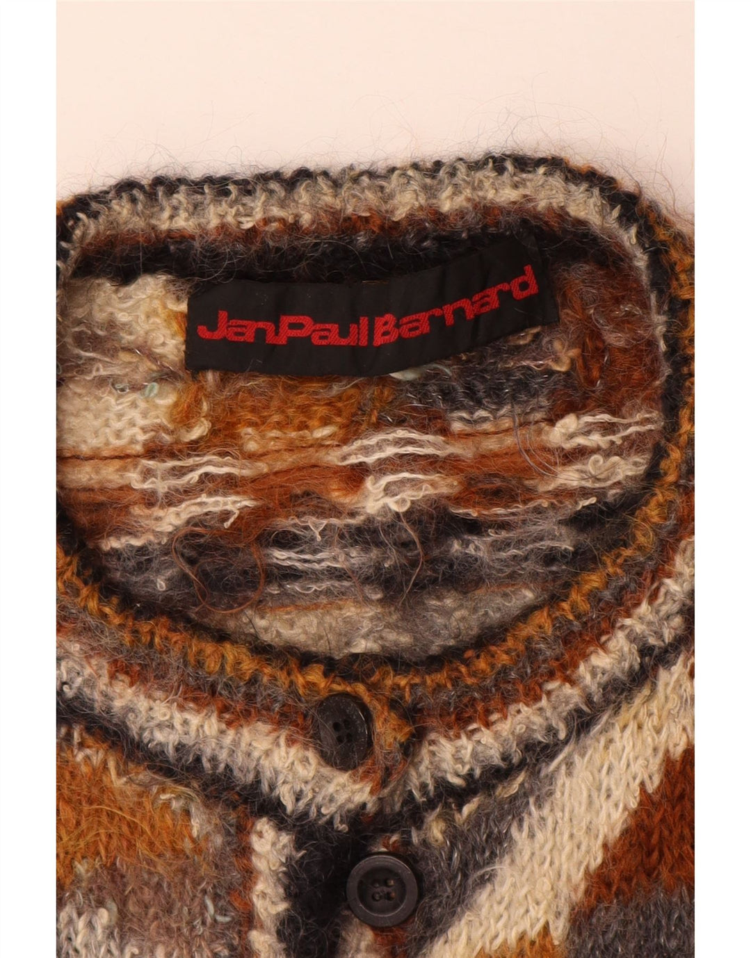 Pulover cardigan pentru femei Jan Paul Barnard UK 14 mare multicolor