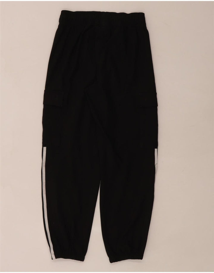Pantaloni de trening Adidas pentru băieți Cargo Pantaloni de jogging 11-12 ani Poliester negru