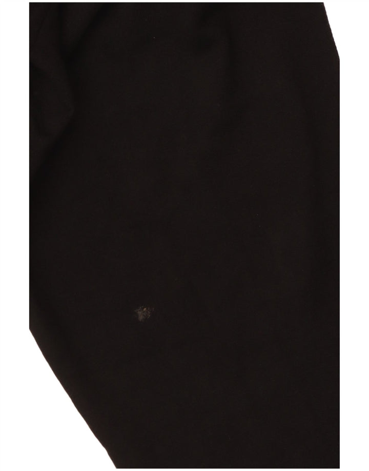 Pantaloni de trening Puma Flare pentru femei UK 12 Medium Black Colorblock Bumbac