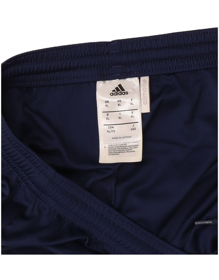 Pantaloni scurți sport pentru bărbați Adidas Climalite XL bleumarin poliester