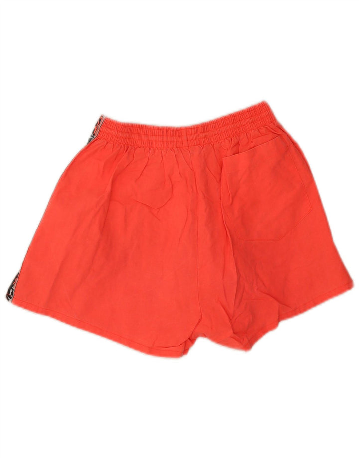 Pantaloni scurți de înot grafic Asics pentru bărbați, portocaliu mediu, color block