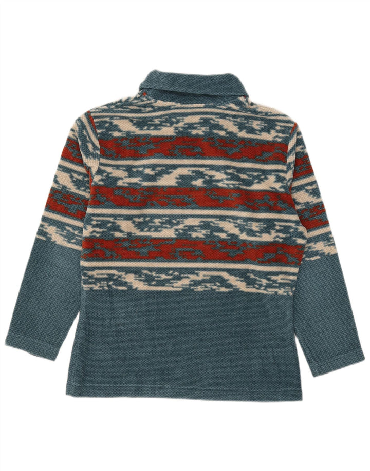 Pulover Fila Pulover cu gât rulat pentru femei IT 44 Medium Blue Striped
