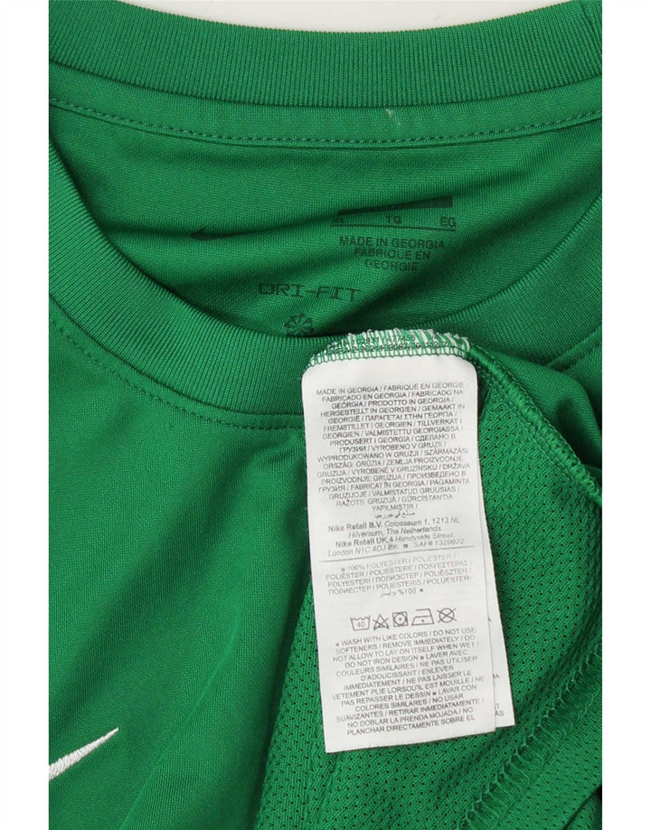 Tricou pentru bărbați Nike Dri Fit Top XL Poliester verde