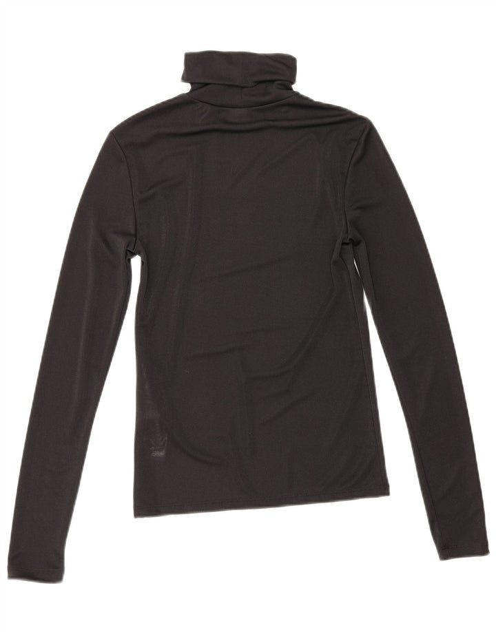Top femei Levi's cu mânecă lungă UK 6 XS poliester negru