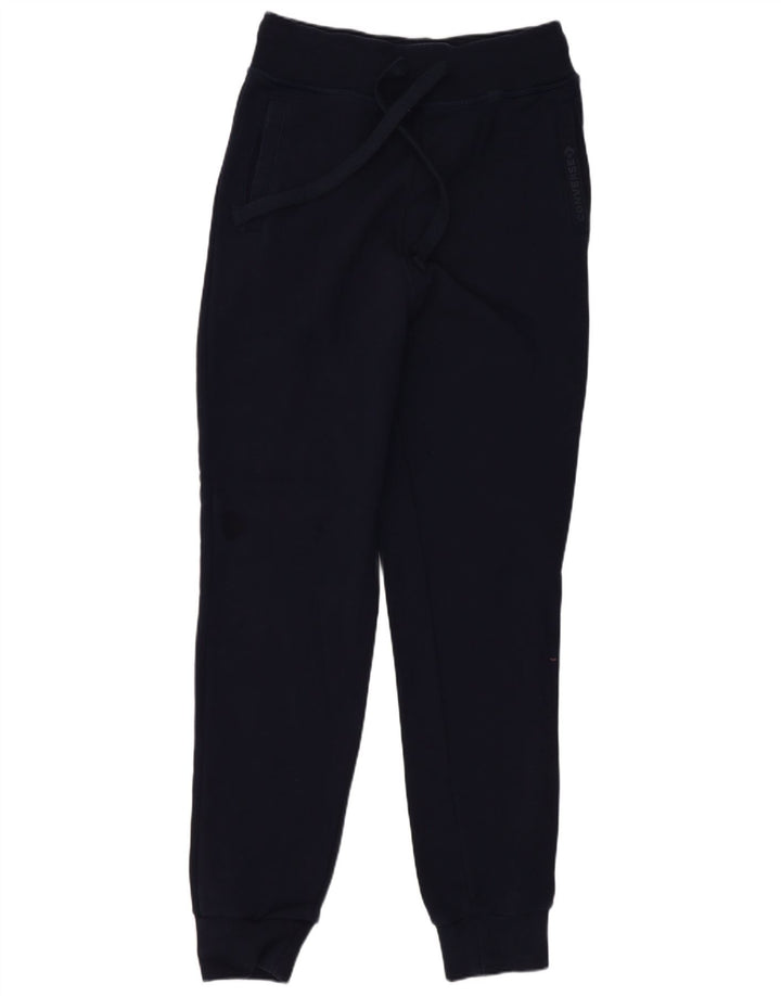 Pantaloni de trening Converse pentru femei Pantaloni de jogging mici din bumbac bleumarin