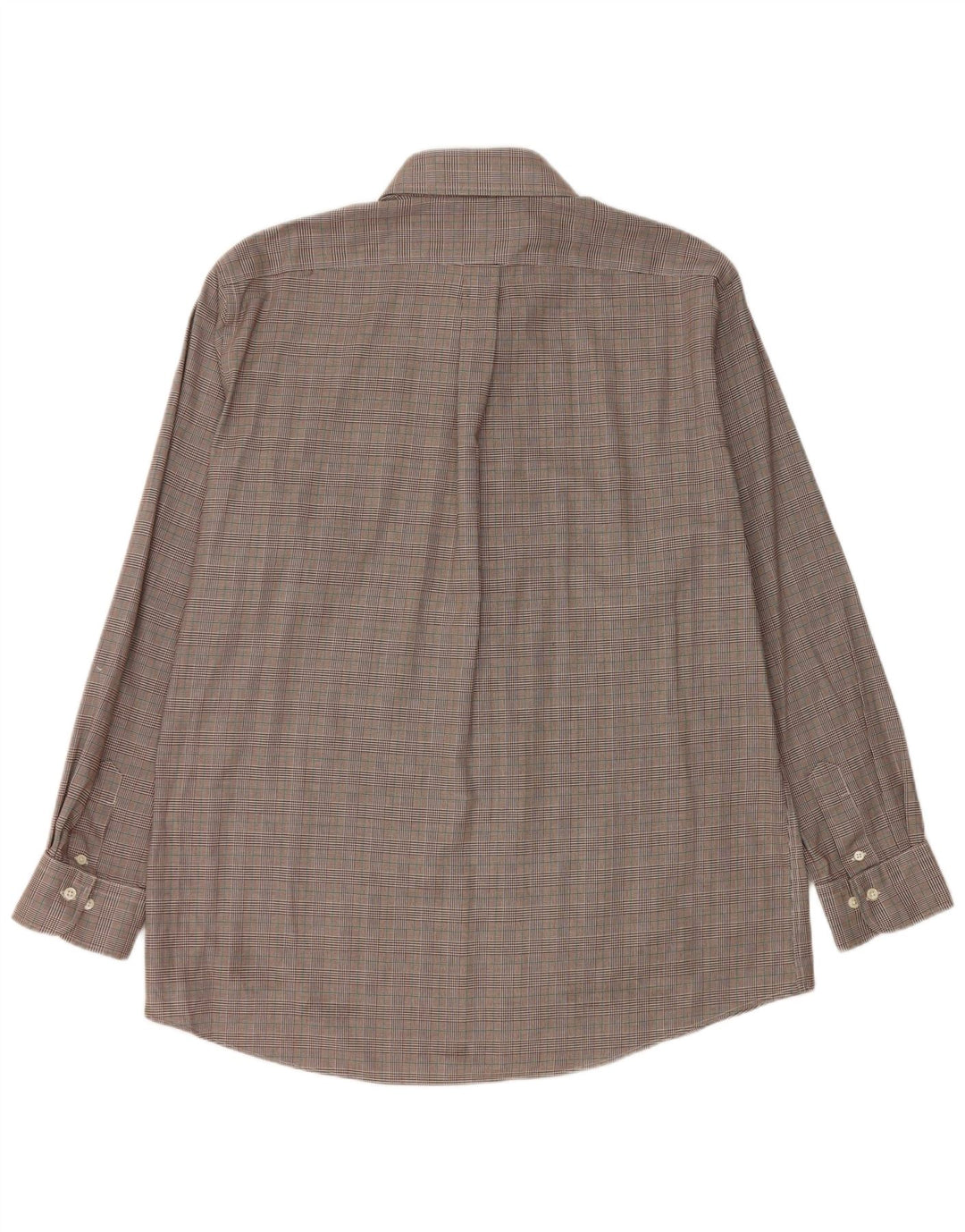 Cămașă pentru bărbați Ralph Lauren Mărimea 17 43 XL Brown Houndstooth