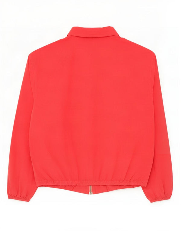 Bomber vintage pentru bărbați UK 42 XL bumbac roșu