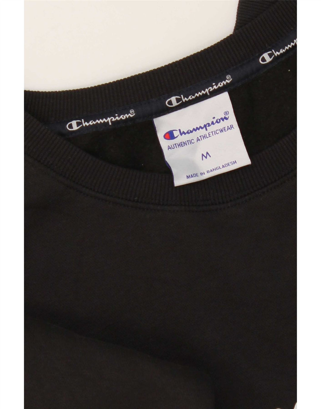 Pulover cu grafic pentru femei Champion UK 12 Bumbac mediu negru