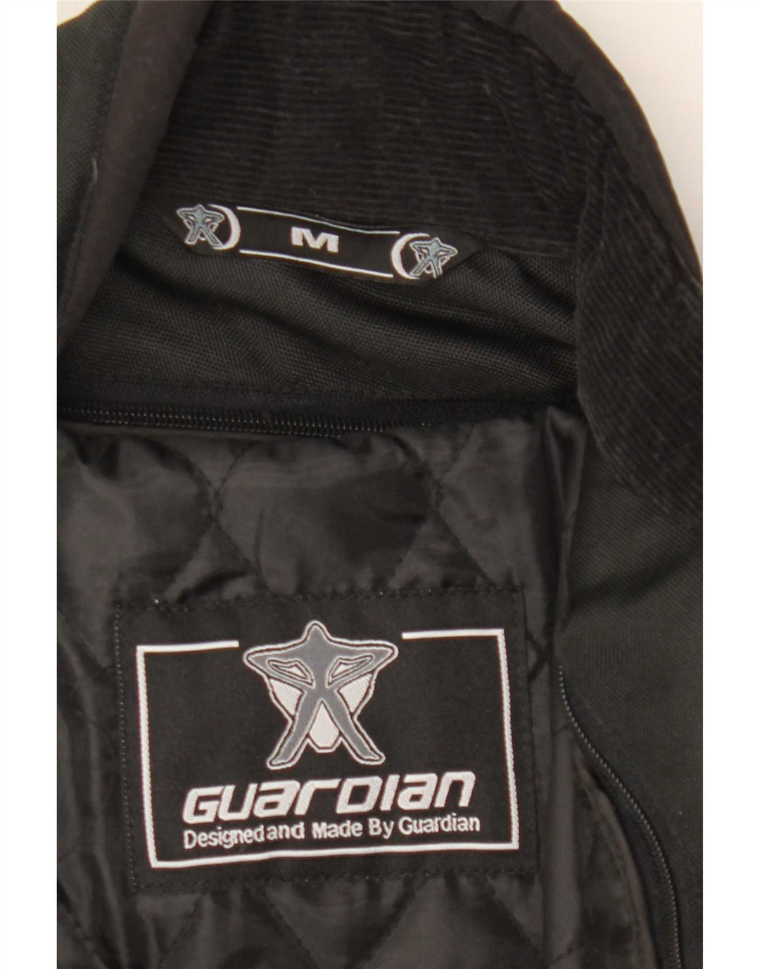 Jachetă de curse de motociclete pentru femei Guardian UK 14 Medium Black Colorblock