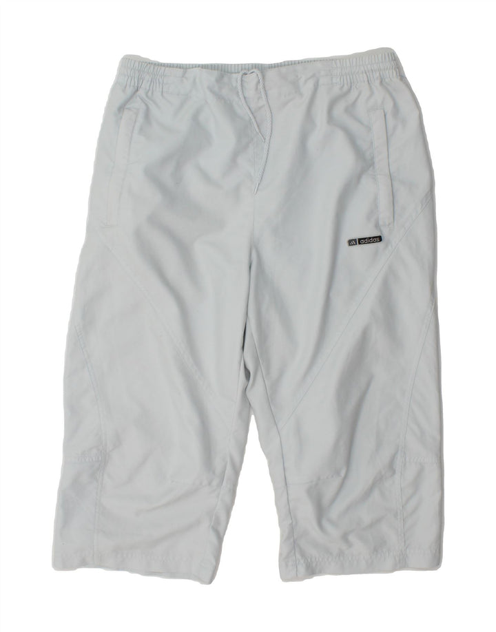 ADIDAS Mens Bermuda Sport Shorts Large  Blue Vintage Adidas and Second-Hand Adidas from Messina Hembry 