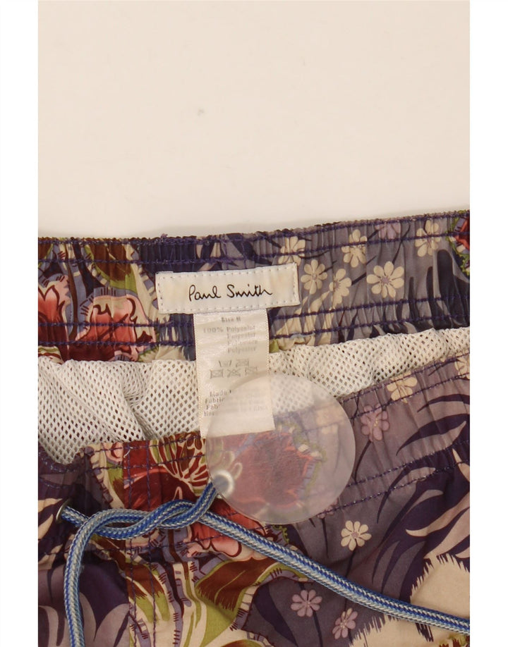 Pantaloni scurți de înot Paul Smith pentru bărbați Poliester floral multicolor mediu