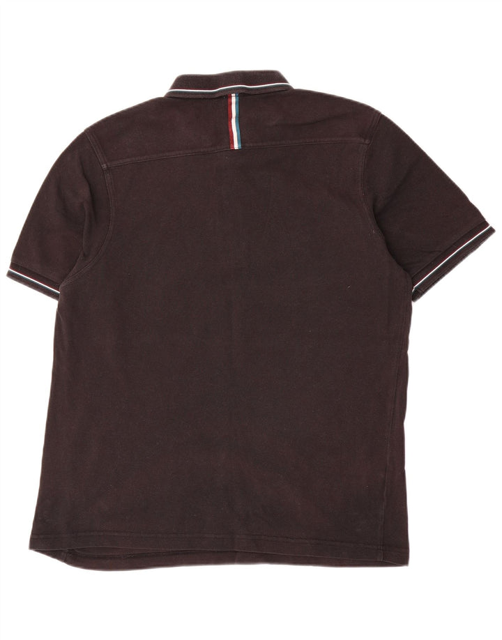 Cămașă polo pentru bărbați Fred Perry, slim, mare, negru, bumbac