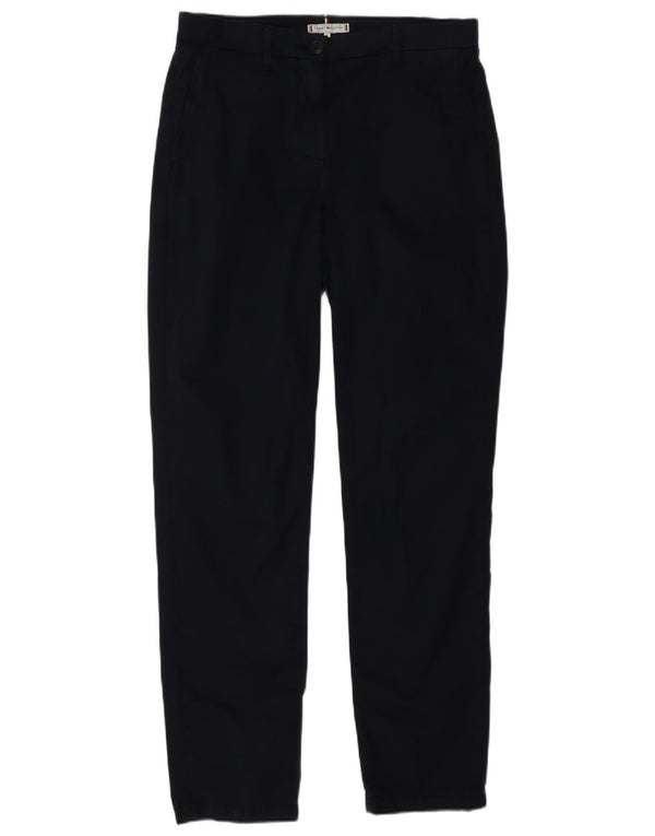 Pantaloni chino slim pentru femei Tommy Hilfiger L36 L30 bumbac bleumarin