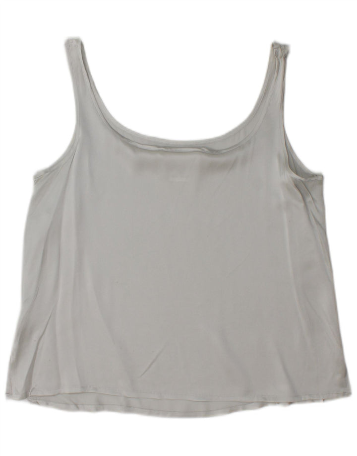 Vestă Escada Femei Top IT 42 Medium Gris Silk