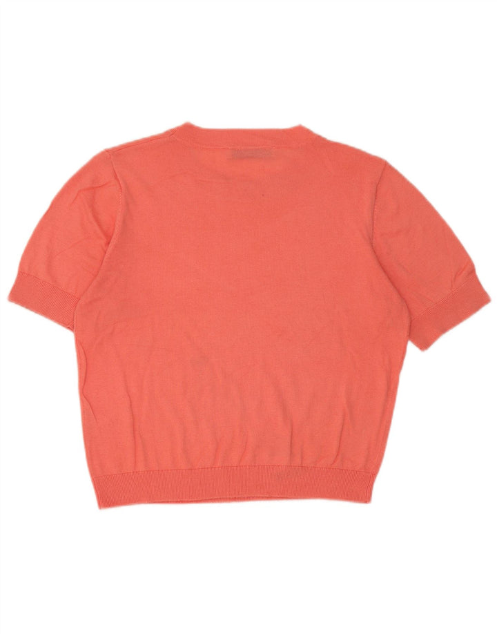 Bluză Crop Top Femei Zara UK 10 Mic Portocaliu
