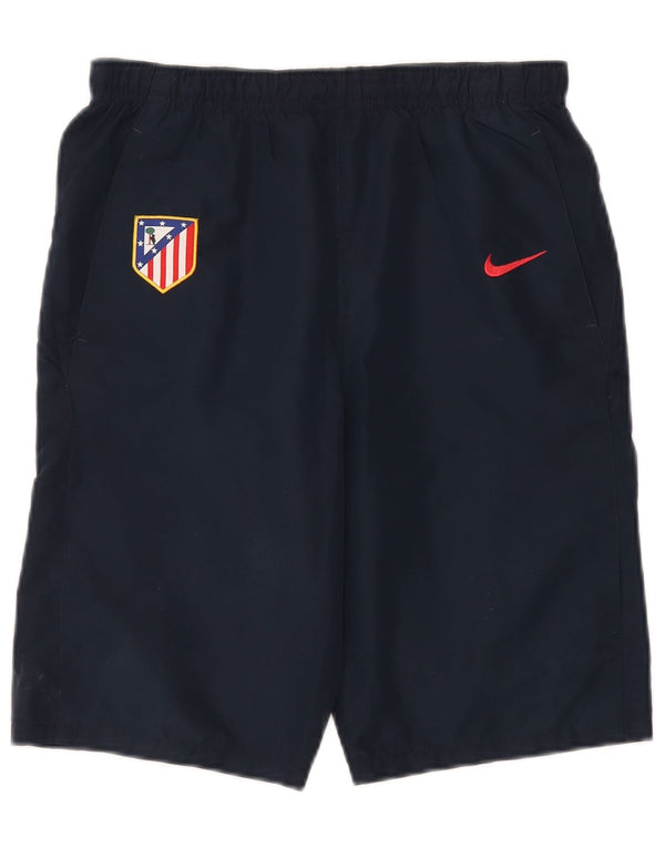 Pantaloni scurți sport Nike băieți Atletico Madrid 13-14 ani XL bleumarin Poliester